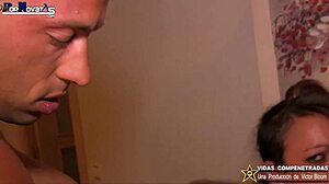 Teen Roommate Begs for Hard Sex with Big Cock