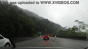 Couple Mattos Massages Small Tits And Tight Pussy On Beach