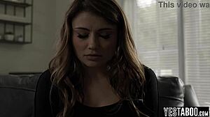 Busty Teen Babysitter Feels Intense Pleasure from Monster Cock Pounding Her Big Ass