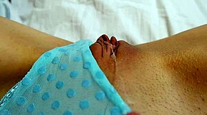 i caress my petite 18+ pussy after work, feeling so horny