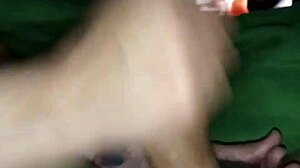 Delicious Nocturnal Handjob After Vacation