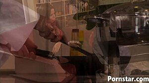 Horny Haley Paige Fucked Rough In The Kitchen.