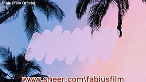 Fabiusfilm update: cute whore gets bent over for doggystyle and facial 😈