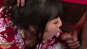 Seductive Chiharu, give that intense blowjob now?