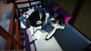 Big Tits Threesome With Follower