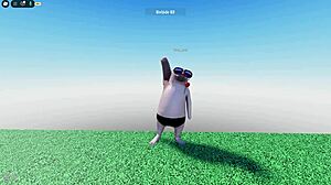 Novinho Pauzudo Tarado Dançando Polidance Ao Sons De Gemido Da Gostosa Safada Batendo Siririca