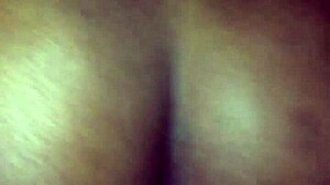 big booty wife bent over for doggystyle cum