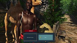 Hermaphrodite Slave in Rome Eats Exotic Meat