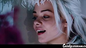 Lesbian Step Sisters Masturbate While Listening To Their Step Mom Fuck Intensely