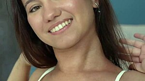 First Anal Monster Dick Stretches Tight Hole