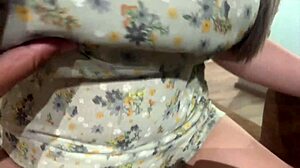 Thai amateur meets friend for hardcore sex in condo, fearing girlfriend's return, ends with cumshot