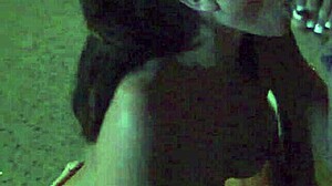 Randi Wright gets fucked on pickup truck bed