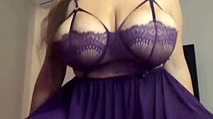 i love touching my big natural tits on the bed, they feel so juicy