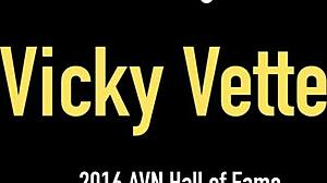 Hot Vicky Vette Takes Off Her Sexy Costume And Masturbates Outdoors