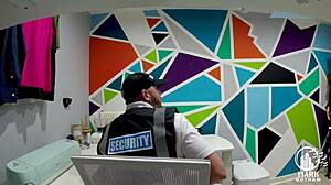 Talula Thomas, shoplifting slut, starts with big tits blowjob