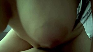 nice bouncing boobs college girl riding pov