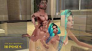 Ava Davis fucks stepdad