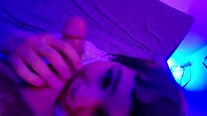 Cute alt teen enjoys intimate moment with lucky guy