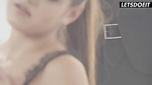 Serina Gomez passionately licks pussy and ass before anal fuck with boyfriend, leading to cum