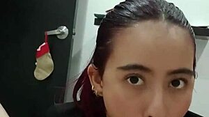 hot guy welcomes his stepsister and they share an intimate moment