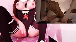 Latina caliente fucks her lover and breaks her ass!