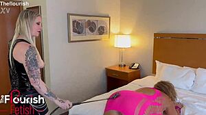 Mistress Kora Bell dominates Gilf Lana Lee