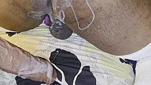 Ebony Girl Fucks Husband Hard