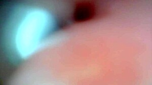 Endoscope Camera Records Male Ejaculation Moment