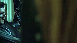 I watch my big tits intern get anal fuck'd in bondage, feeling the pain and submission