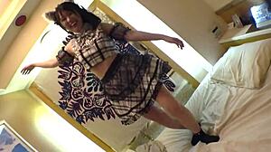 High Face Rank Kemomimi Concafe Girl Hikari 19 Gets Creampied by Fat Customer