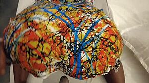 Fat Babe Teases Cock After Shower Then Bends Over For Doggystyle Riding And Creampie