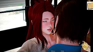 Teen 18+ and milf play erotic game with big ass and tits