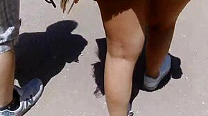 Voyeur Captures Ass Delight In Rome Streets