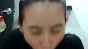 hot guy welcomes his stepsister and they share an intimate moment