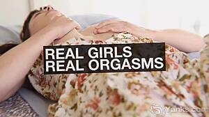 Watch Sierra Cirque Fuck Herself With Happiest Dildo Ever!