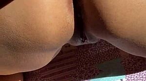 Young redhead takes anal with cum inside. Excited yet?