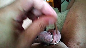 i'm stroking my penis slowly, feels so good