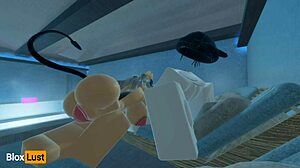 i stole this horny girl from the sauna for sex