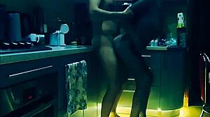 Beautiful Wife Rough Fucked In Kitchen Positions!