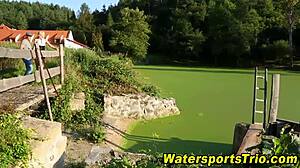 Fingered Slut Urinates