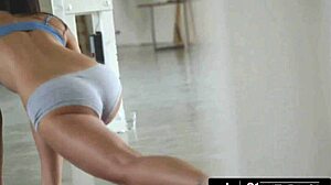 Gorgeous babe rides cock moaning with pleasure in 21 naturals