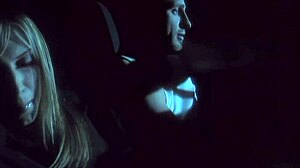 Hot skinny lesbians suck pussy on bed