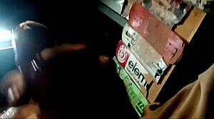 jerking off for my girlfriend, huge load coming