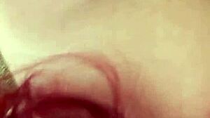 Redhead Karla Rose licks my balls in POV.