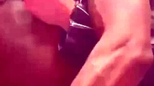 Black muscle dominates with big cock sucking