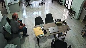 Latina Fucks Old Man In Living Room