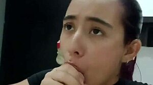 hot guy welcomes his stepsister and they share an intimate moment