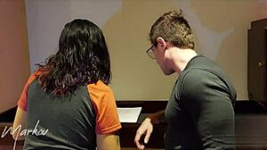 niece's friend gives ass and squirts everything