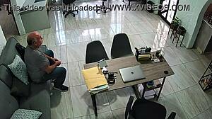 Latina Fucks Old Man In Living Room