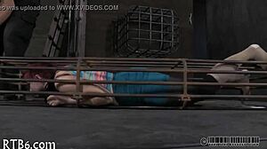 Hey, watch this ferocious whipping session with angel 😈